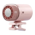 thumbnail image 2 of Ventilador portátil con clip, recargable, de enfriamiento rápido, ajustable para , mini ventilador portátil de cintura para correr, deportes, Rosa, 2 of 8