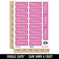 thumbnail image 2 of Fragile Warning Border Label Package Box Sticker Set - Hot Pink - Matte Finish - 2.00" Large, 2 of 7