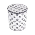 thumbnail image 5 of Shelter 18.5" White Bone Inlay Paw Print Side Table, 5 of 5