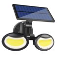 thumbnail image 1 of Labymos Solar Double Head Wall Lamp Motion Detection Household Garden Outdoor Waterproof Light Three Lighting, 1 of 8