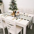 thumbnail image 3 of Easter Table Runners 13x70 Inches  Bunny Gnomes Linen Burlap Happy Easter Table Runners for Kitchen Holiday Party, 3 of 4