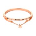 thumbnail image 1 of Pulsera brazalete, pulsera brazalete de amor Pulsera brazalete de amor de aleación Pulsera brazalete de corazón Pulsera de alta capacidad, 1 of 1