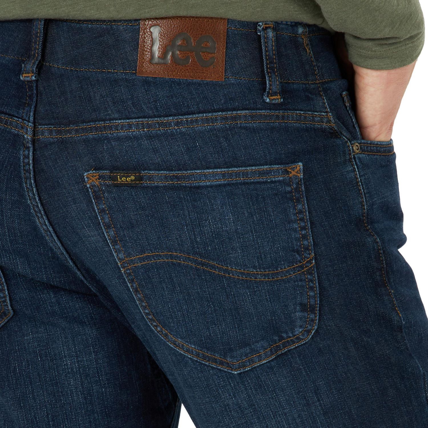 Lee Jean Droite Fuselé Pour Homme Ceinture Motion Flex