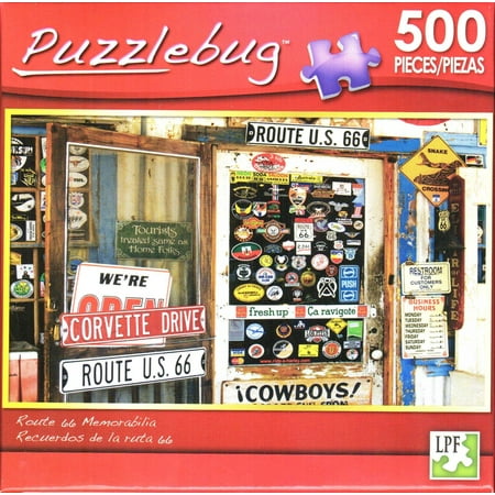 Route 66 Memorabilia - Puzzlebug 500 - Route 66 Memorabilia