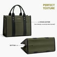 thumbnail image 6 of Lovevook Purse and Handbags,Vegan Leather Tote Bag for Women, Zipper Satchel Shoulder Bag Crossbody Bag for Daily, 6 of 7