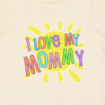 thumbnail image 4 of Inktastic I Love My Mommy- Sun and Rainbow Letters Boys or Girls Baby T-Shirt, 4 of 5