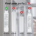 thumbnail image 3 of 2-Pack For Frigidaire EPTWFU01 PureSource Ultra II Refrigerator Water Filter, NSF Certified, 3 of 8