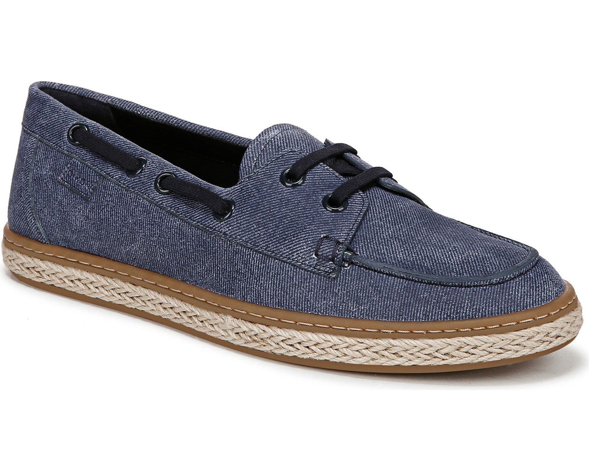 Vionic Women's Bay Boat Shoe Dark Denim Suede photo 1