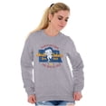 thumbnail image 4 of North Dakota State Pride Betty Boop Women Crewneck Sweatshirt Brisco Brands L, 4 of 6