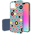 thumbnail image 1 of TalkingCase Slim Case for Apple iPhone 13 Pro, Slim Thin Gel Tpu Cover, Color Circles Dots Print, Light Weight, Flexible, Soft, Anti-Scratch, Printed in USA, 1 of 7