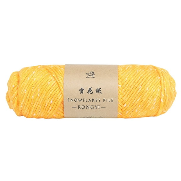 Mouliraty Snowflake Scarf Line Diy Crochet Thick Wool Sweater Baby Line Lover Cotton