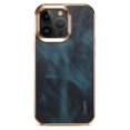 thumbnail image 1 of For iPhone 13 Pro Waxy Texture Protective Case Genuine Cow Leather+PU Leather+PC Phone Case, 1 of 5