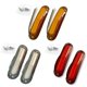 thumbnail image 1 of 2pcs 6 LED Truck Light Car Truck Trailer LED Side Marker Light Trailer Light Rear Side Lamp Indicator Lamp For Truck Lorry 12-24, 1 of 5