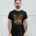 thumbnail image 3 of Tee Hunt Ridin' High T-shirt Biker Forever Chopper Rider American Eagle Men's Tee, Black, 4X-Large, 3 of 5