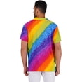 thumbnail image 2 of Stylore Funky Hawaiian Shirt for Men Short Sleeve Summer Rainbow Original 2XL, 2 of 7