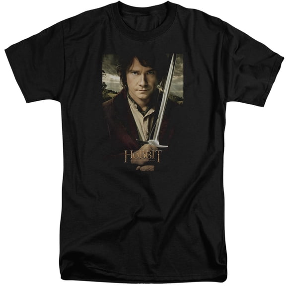 The Hobbit Baggins Poster S/S Adult Tall Black