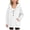 White, variant on Luhomi Oversized Sweatshirt for Girls Button up Long Sleeve Pullover Hoodie Kids Fall Winter Fashion Clothes(White,13-14 Years)