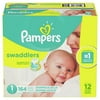 Pampers Swaddlers Newborn Diapers, Soft and Absorbent, Size 1, 164 Ct