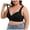 Black, variant on sertiohcv Strapless Bras for Women Comfort Women'S Large Size Non Steel Ring Bra Senior Tank Top Bra Wide Straps New Bra Light Yellow,Size 46G