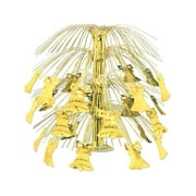 Gold Church Wedding Bell Cascade Table Top Centerpiece Party Decoration