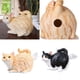 thumbnail image 3 of Promotion!Maojin Soporte de tejido a tope de gato - Cubierta de caja de tejido cuadrado de gato naranja- Lindos accesorios de baño - Dispensador de tejido de resina, 3 of 3