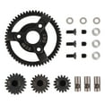thumbnail image 2 of Hardened Steel 0.8M 32P 56T Spur Gear 16T 18T 20T Pinion Gear Set for Traxxas Slash 2WD 1/10 RC Car,Z,56T32PSpurGear, 2 of 5
