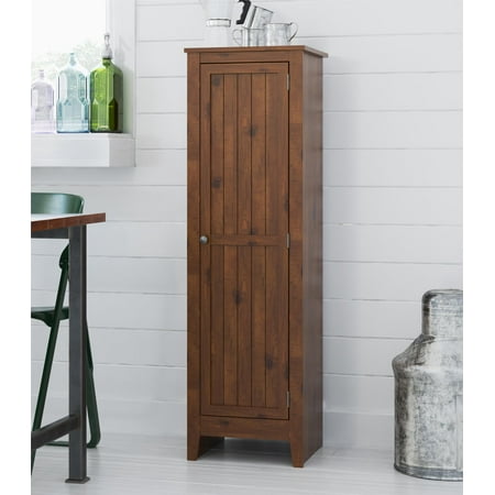 Ameriwood Home Milford Single Door Storage Pantry Cabinet Old