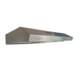 thumbnail image 1 of CAMPANA SLIM DE 60 CM DE ACERO INOXIDABLE TURIN PIZARRO TURIN, 1 of 3