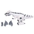 thumbnail image 2 of Juguete de Dinosaurio Eléctrico Juguetes Eléctricos para Animales Sonido de Simulación Intermitente para Caminar Tiranosaurio Rex Juguetes Mecánicos de Dinosaurio Blanco ANGGREK  Otros, 2 of 8