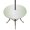 Light green and White, variant on Round Outdoor Tablecloth with Umbrella Hole and Zipper, Red Ombre Fitted Table Cover with Elastic Edge for 55-60 Inch, Red White Gradient Modern Abstract Art Waterproof Patio Tablecoths for Picnic