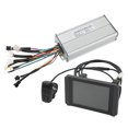 thumbnail image 4 of 30a controlador de onda sinusoidal lcd8h panel pulgar acelerador Grupo de lámparas bicicleta 1000w motor kit de conversión de baterías de litio, 4 of 10