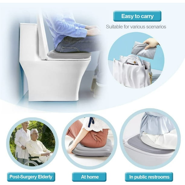 Toilet seat on sale cushion elderly