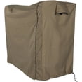 thumbnail image 1 of Sunnydaze Polyester Extérieur Résistant aux Intempéries, Robuste et Durable avec Endos en PVC, Housse pour Support de Bûches de Bois de Chauffage - 4 Pieds 2 Pouces - Kaki, 1 of 6