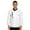 White, variant on Kaerm Unisex Chef Jacket Men's Long Sleeve Chef Coat Restaurant Kitchen Hotel Home Chef Uniform Black M