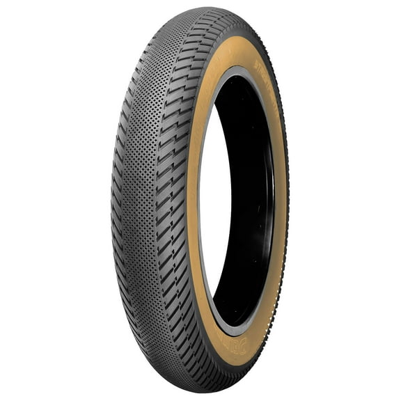 Delium Tire Streetfightr E-Bike Tire, 20x4.0", Black/Tan