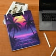 thumbnail image 5 of FORMRS A4 Clipboard Folder with Pen Holder Horizontal Foldable School Office Binder, Pink Digital Art, 5 of 9