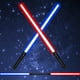 thumbnail image 1 of Sables láser de juguete FEROXO Light Up Saber FX Dual Swords para niños, 1 of 1