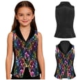 thumbnail image 2 of iiniim Girls Sequin Vest V Neck Sleeveless Waistcoat Sparkly Festive Party Formal Dance Tank Top Colorful 16, 2 of 7