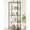 Vintage, variant on Casaottima Book Shelf, 6 Tier Tall Bookshelf, Modern Wood Bookcase Shelves for Bedroom,  Display Shelf for Living Room Home Office Kitchen, Standing Shelving Unit Storage Organizer, White