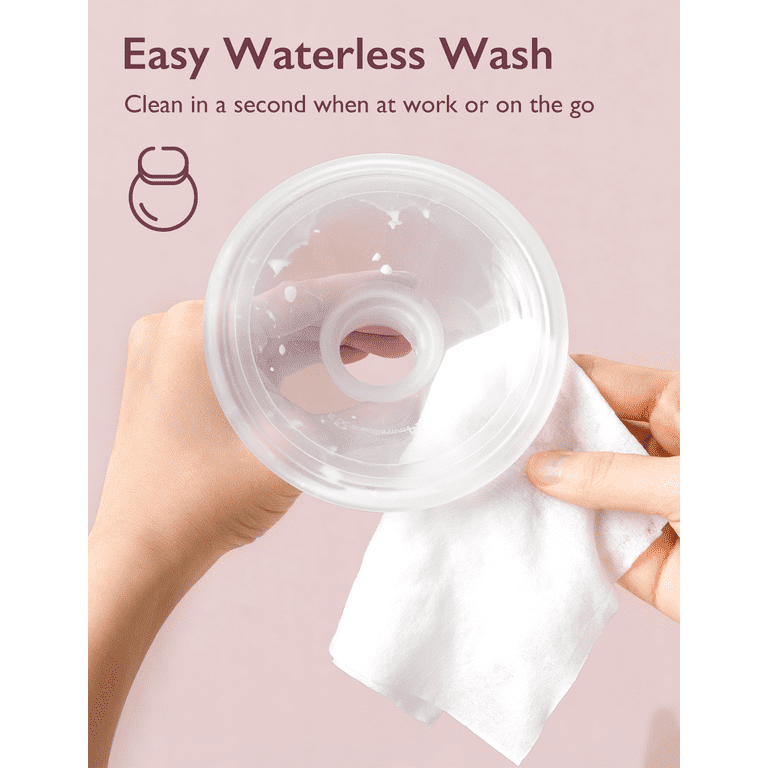 Momcozy Water Wipes 25% Extra Large Size Design, 8 X 8 Cleansing