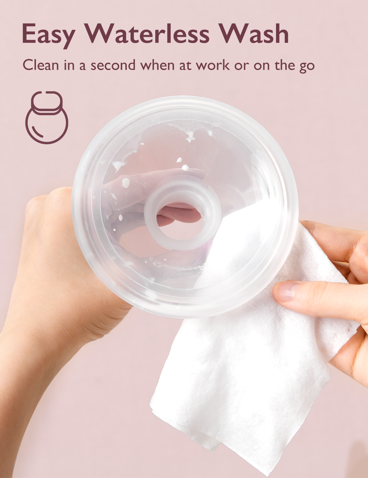 Momcozy Natural Breast Pump Wipes 30 Ct - image 3 of 8