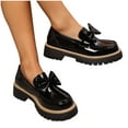 thumbnail image 5 of Wensltd Loafers Shoes for Women Comfortable Loafers Spring Fall Business Casual Dress Shoes, 5 of 9