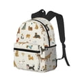 thumbnail image 2 of Fotbe Dogs Funny Pets Lightweight Casual Laptop Backpack for Men and Women, Daily use Waterproof backpack, Backpack for College, 2 of 7