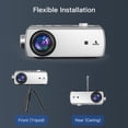 thumbnail image 3 of Proyector NexiGo Bluetooth WiFi PJ10 1080P Alta Luminosidad Reacondicionado, 3 of 8