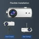 thumbnail image 3 of Proyector NexiGo Bluetooth WiFi PJ10 1080P Alta Luminosidad Reacondicionado, 3 of 8