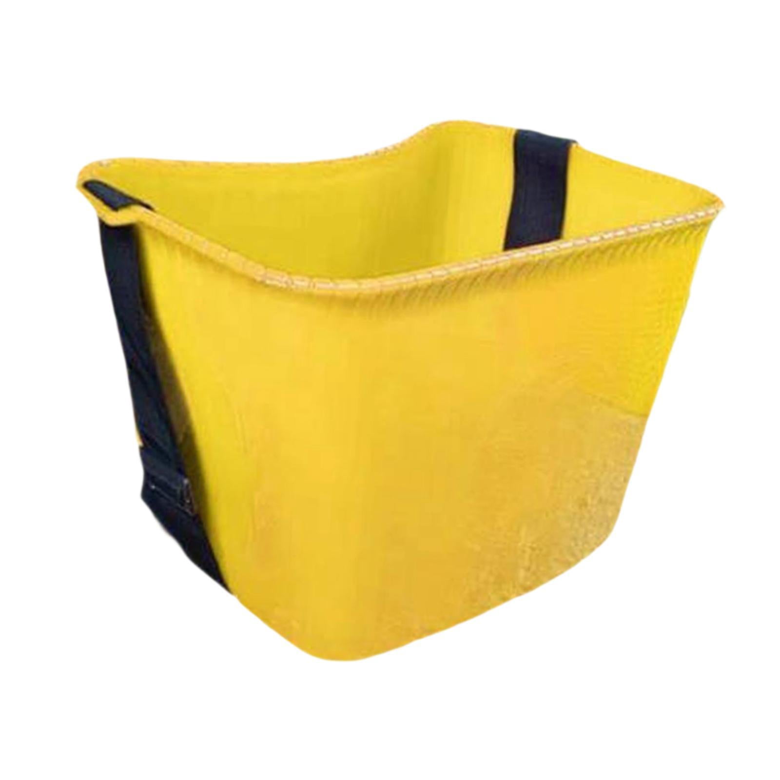 CarpNettore Fruit Picking Basket Organizer Holder Multifunctional Lightweight Practical with Yellow