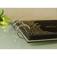 thumbnail image 3 of Handmade Rustic Wedding Wood Wooden Guest Book Personalized Name Engraved Advice Book, 3 of 5