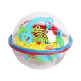 thumbnail image 2 of Bola de laberinto, juego de esfera de laberinto interactivo 3D con 100 obstáculos, rompecabezas de laberinto, juguetes educativos de bola, acertijos, 2 of 10