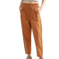 thumbnail image 2 of Womens Hiking Pants Lightweight Water Resistant Cargo Hiking Pants with Pockets for Travel Camping Work by Yigetop Orange 4XL, 2 of 7