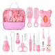 thumbnail image 1 of Kit De Higiene Cuidado Bebé 13pcs Termómetro Salud Manicure Xtellar Rosa, 1 of 3